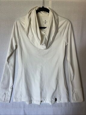 Spyder Women’s Ivory Cowl Neck Pullover Shirt